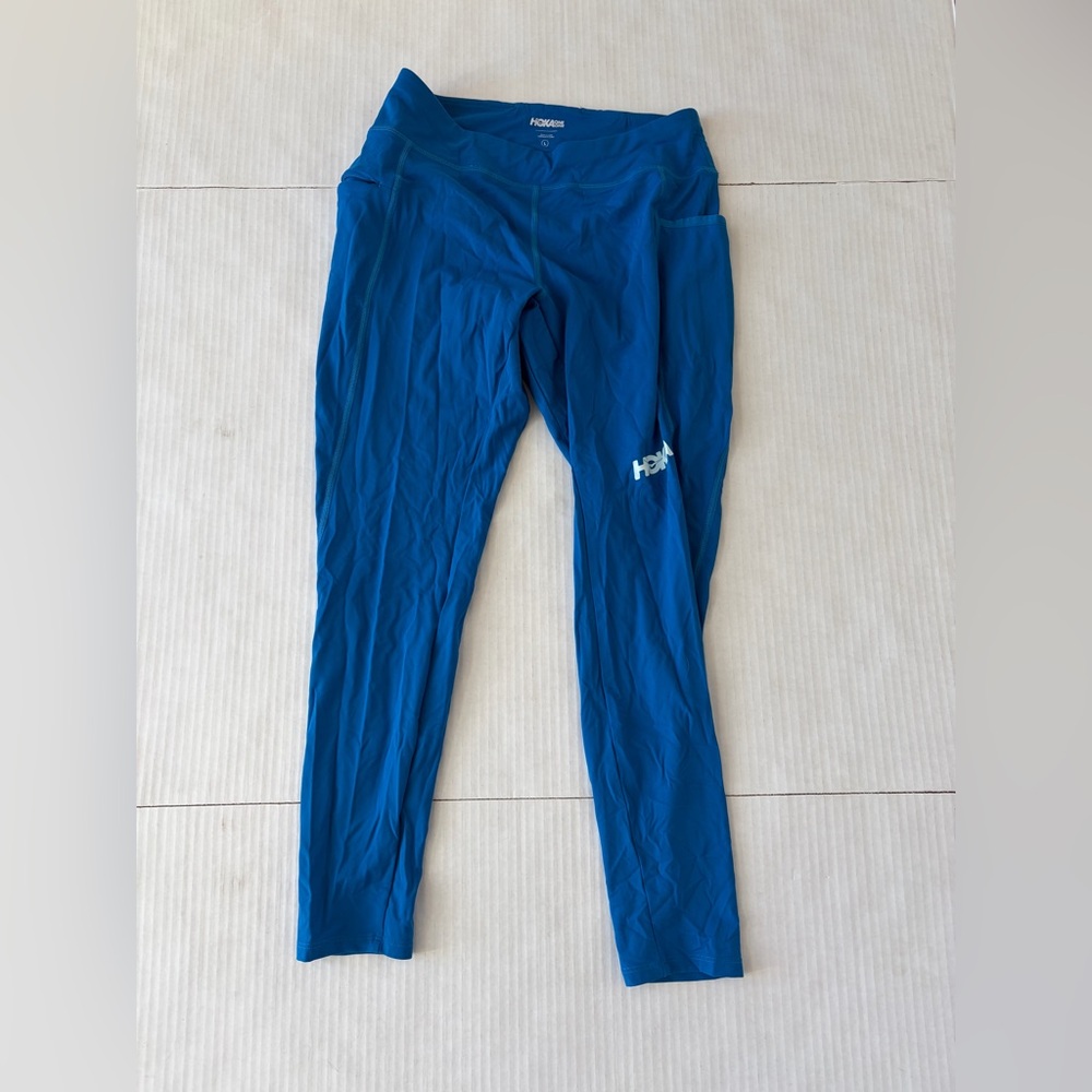 Hoka Woman’s Performance Tight Full Length Form-Fitting Pants Size Large